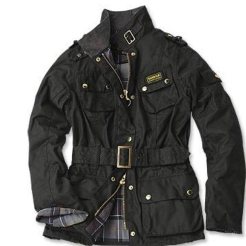 Barbour International Women’s Jacket Black Size 10 US/ 14 UK